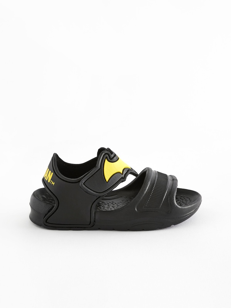 Black Batman Pool Sliders - Image 2 of 6