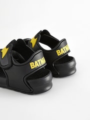 Black Batman Pool Sliders - Image 4 of 6