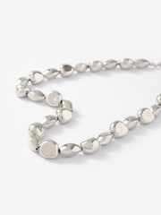 Mint Velvet Silver Beaded Necklace - Image 3 of 3