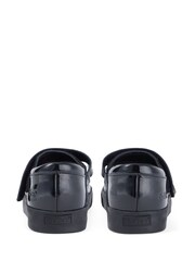 Kickers Black Junior Tovni Brogue Mary Jane Patent Leather Shoes - Image 4 of 8