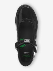 Kickers Black Junior Tovni Brogue Mary Jane Patent Leather Shoes - Image 6 of 8