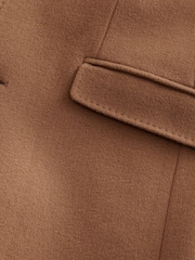 Neutral Signature Soft Touch Wool Rich Epsom Coat - Image 12 of 12