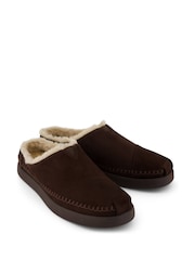 Toms Brown Alpargata Ease Slippers - Image 3 of 5