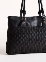 Lakeland Leather Black Piel Tote Bag - Image 4 of 6