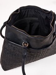 Lakeland Leather Black Piel Tote Bag - Image 6 of 6