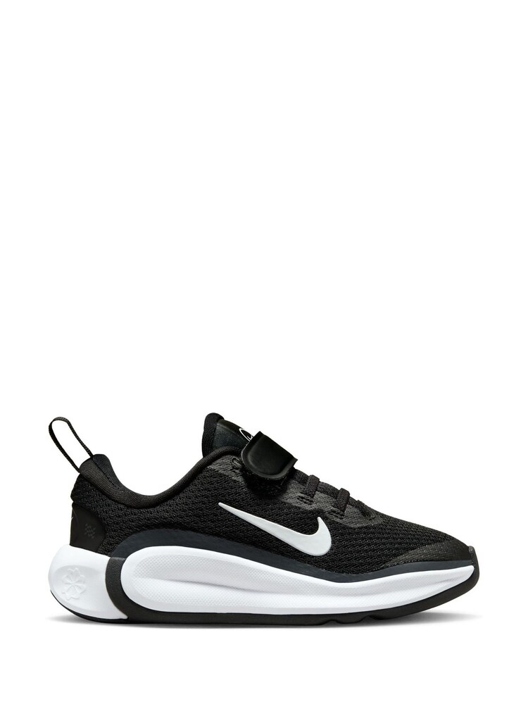 Nike Black/White Junior Infinity Flow Running Trainers - Image 1 of 12 Nike Black/White Junior Infinity Flow Running Trainers - Image 1 of 12