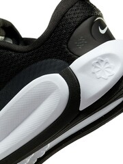 Nike Black/White Junior Infinity Flow Running Trainers - Image 10 of 12