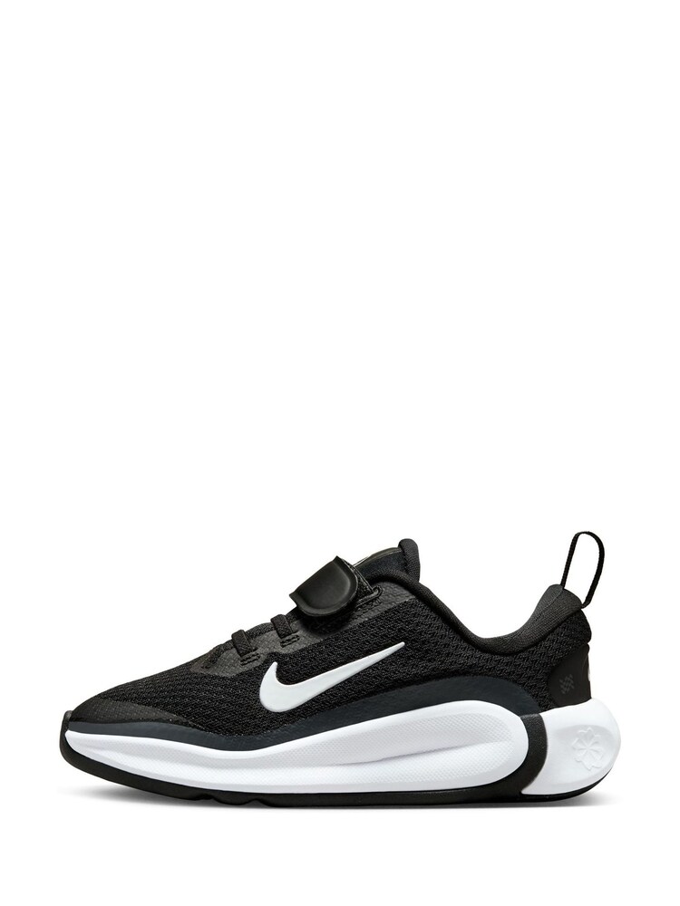 Nike Black/White Junior Infinity Flow Running Trainers - Image 2 of 12 Nike Black/White Junior Infinity Flow Running Trainers - Image 2 of 12