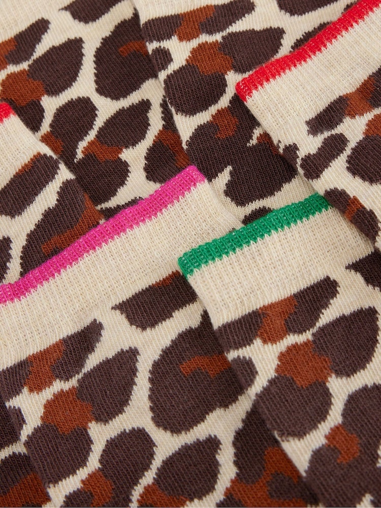 Boden Animal Novelty Socks 3 Pack - Image 2 of 3 Boden Animal Novelty Socks 3 Pack - Image 2 of 3