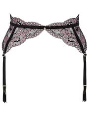 Ann Summers Black Sexy Lace Planet Suspender Belt - Image 5 of 5