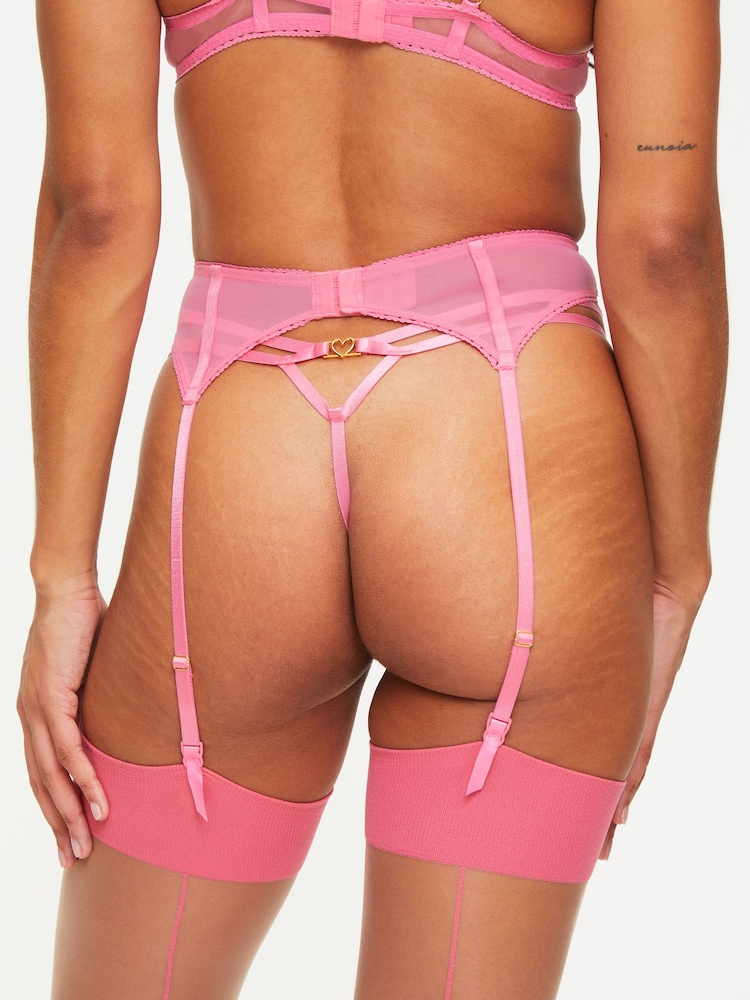 Ann Summers Pink Heart Bouquet Suspender Belt - Image 2 of 5