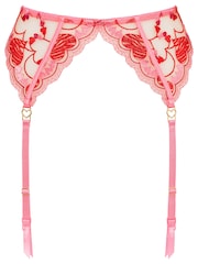 Ann Summers Pink Heart Bouquet Suspender Belt - Image 5 of 5