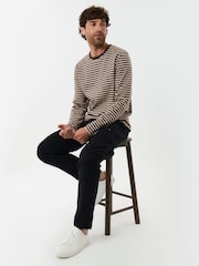 Threadbare Black Slim Fit Cotton Rich Cargo Trousers - Image 1 of 5