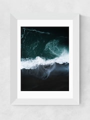 East End Prints White Dark Earth Print - Image 1 of 3
