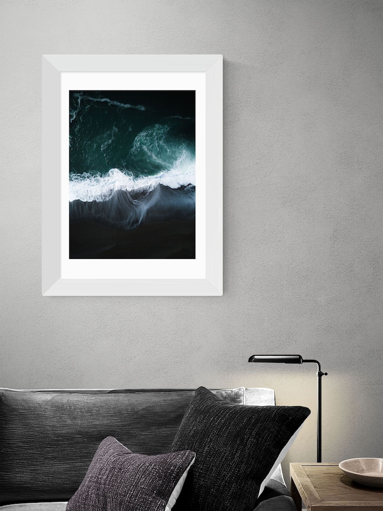 East End Prints White Dark Earth Print - Image 2 of 3