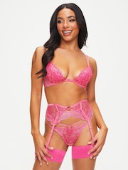 Ann Summers Pink New Romance Waspie Suspender Belt - Image 2 of 4