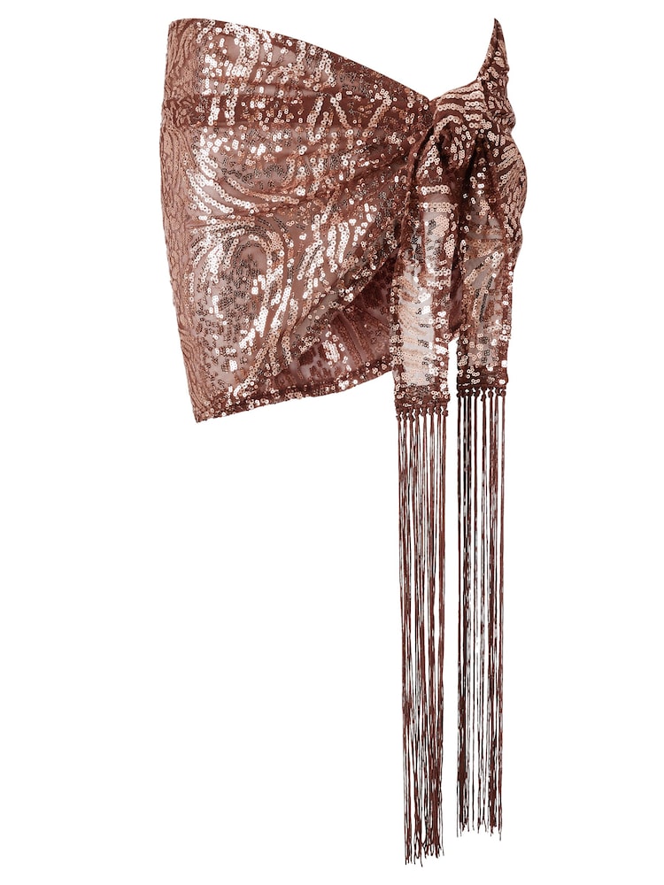 Ann Summers Brown Sultry Heat Sequin Sarong - Image 6 of 6