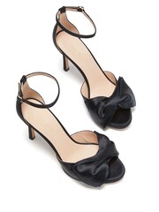 kate spade new york Satin Bridal Bow Court Heel Sandals - Image 3 of 4