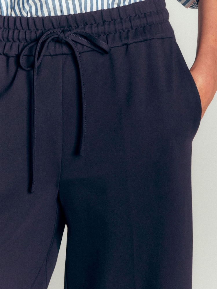Boden Blue Greenwich Tie Ponte Trousers - Image 2 of 6 Boden Blue Greenwich Tie Ponte Trousers - Image 2 of 6