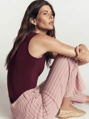 Boden Purple Brooke Double Layer Vest - Image 5 of 6