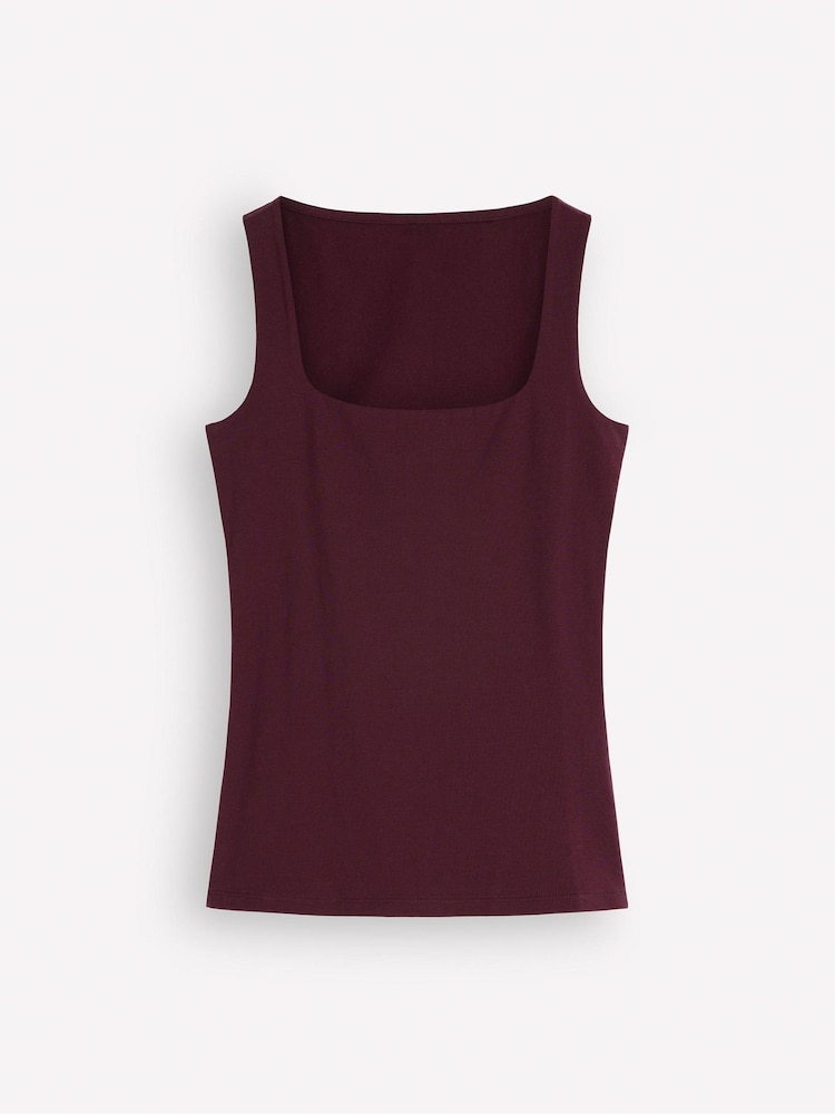 Boden Purple Brooke Double Layer Vest - Image 6 of 6 Boden Purple Brooke Double Layer Vest - Image 6 of 6