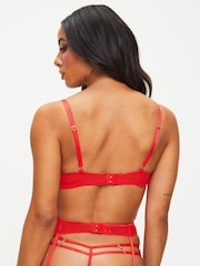Ann Summers Red Locket Heart Non Pad Balcony Bra - Image 2 of 8