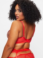 Ann Summers Red Locket Heart Non Pad Balcony Bra - Image 4 of 8