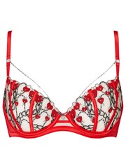 Ann Summers Red Locket Heart Non Pad Balcony Bra - Image 7 of 8