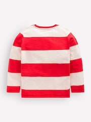 Boden Red Everyday Long Sleeve T-Shirt - Image 3 of 4