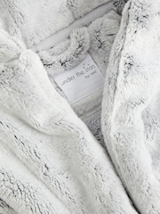 Grey Soft Touch Fleece Dressing Gown (9mths-16yrs) - Image 8 of 8