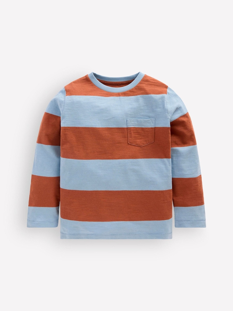 Boden Blue Everyday Long Sleeve T-Shirt - Image 1 of 3 Boden Blue Everyday Long Sleeve T-Shirt - Image 1 of 3