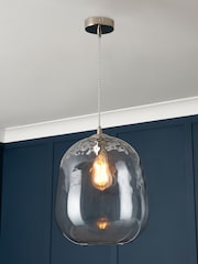 Visconte by BHS Black Minori 1 Light Ceiling Light Pendant - Image 1 of 5