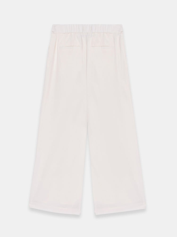 Mint Velvet Cream Linen Blend Cropped Trousers - Image 7 of 7