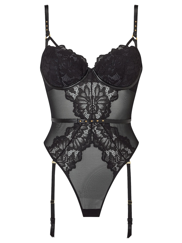 Ann Summers Black Deep Desire Lace Body - Image 7 of 7