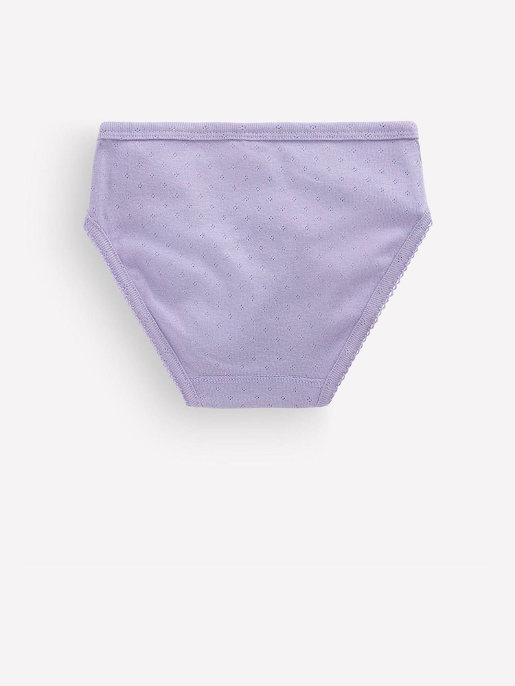 Boden Purple Pointelle Pants 7 Pack - Image 2 of 3
