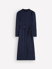 Boden Blue Honor Column Jersey Midi Dress - Image 6 of 6