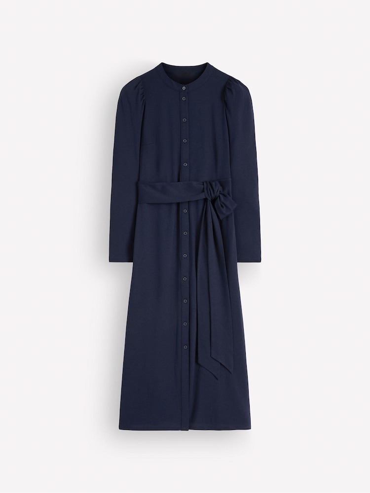 Boden Blue Honor Column Jersey Midi Dress - Image 6 of 6 Boden Blue Honor Column Jersey Midi Dress - Image 6 of 6