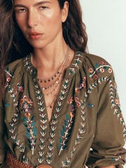 Boden Gold Tone Metal Layering Necklace - Image 1 of 3