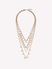 Boden Gold Tone Metal Layering Necklace - Image 2 of 3