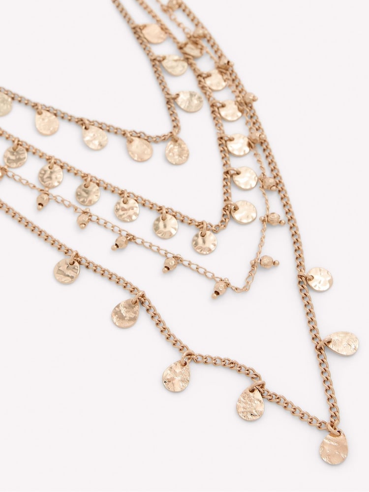 Boden Gold Tone Metal Layering Necklace - Image 3 of 3 Boden Gold Tone Metal Layering Necklace - Image 3 of 3