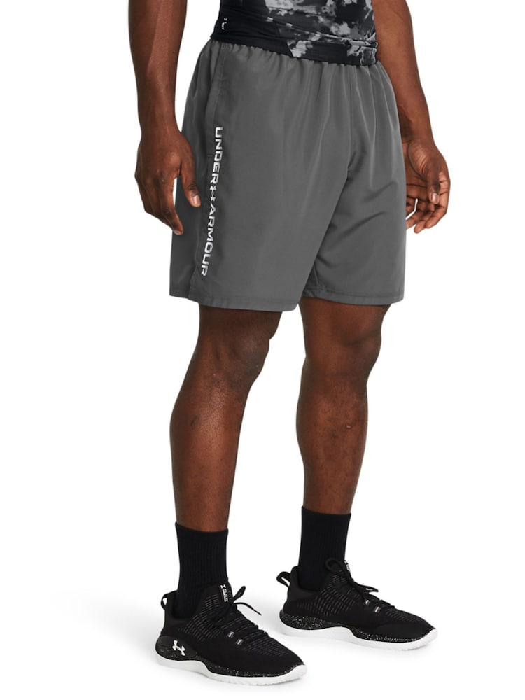 Under Armour Grey/White Tech Woven Shorts - Image 1 of 5