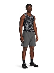 Under Armour Grey/White Tech Woven Shorts - Image 3 of 5