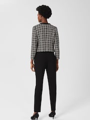 Hobbs Black Petite Stevie Tapered Trousers - Image 2 of 4