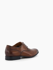 Dune London Brown Southwark Plain Gibson Shoes - Image 5 of 6