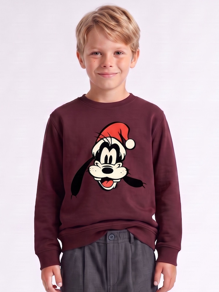 Rags & Rascals Disney Mickey Mouse Family Goofy Christmas Sweatshirt - Imagen 1 de 4 Rags & Rascals Disney Mickey Mouse Family Goofy Christmas Sweatshirt - Imagen 1 de 4