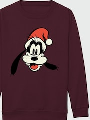 Rags & Rascals Disney Mickey Mouse Family Goofy Christmas Sweatshirt - Imagen 3 de 4