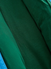Boden Natural Cosy Colour Block Borg Jacket - Image 5 of 5
