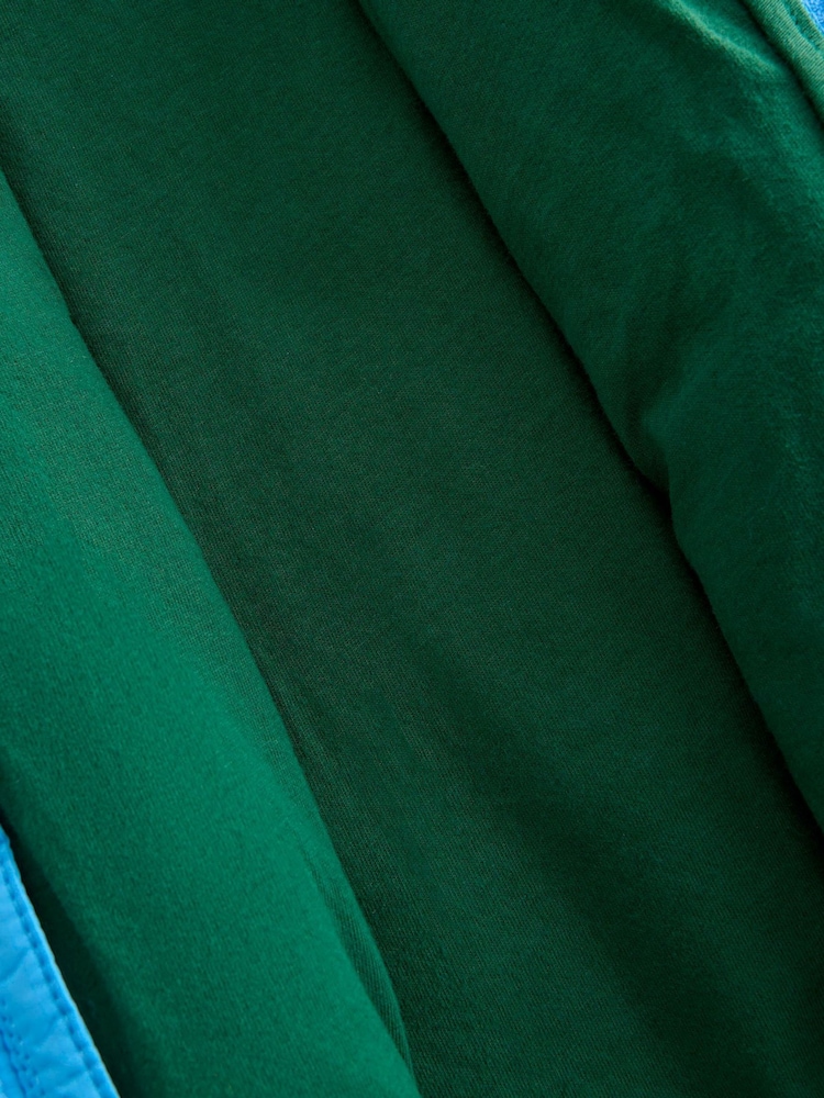 Boden Natural Cosy Colour Block Borg Jacket - Image 5 of 5