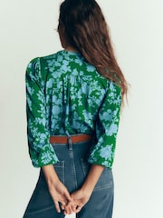 Boden Green Ara Jersey Shirt - Image 3 of 6