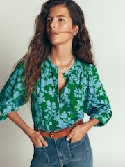 Boden Green Ara Jersey Shirt - Image 5 of 6